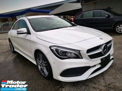 2018 MERCEDES-BENZ CLA 180 AMG 1.6 COUPE JAPAN SPEC 2 YEAR WARRANTY