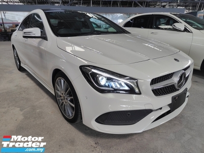 2018 MERCEDES-BENZ CLA 180 AMG with Panoramic Roof, 5 Years Warranty