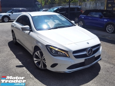 2018 MERCEDES-BENZ CLA 2018 MERCEDES CLA220 2.0 SE 4MATIC 184 HP TURBO FACELIFT SELLING PRICE ( RM 179,000.00 NEGOTIABLE )