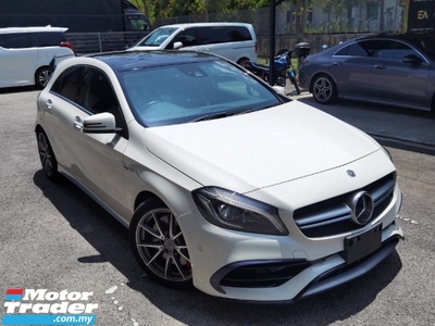 2018 MERCEDES-BENZ CLA MERCEDES BENZ A45 AMG 2.0 (381 Hp) 4MATIC TURBO FACELIFT JSELLING PRICE ONLY RM 229,000.00