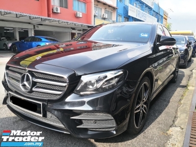 2018 MERCEDES-BENZ E-CLASS E350e AMG Hybrid YEAR MADE 2018 CKD Mil 69k km Only Full Service CYCLE Hybrid Warranty 2026