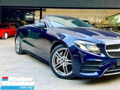 2018 MERCEDES-BENZ E400 3.0 TURBOCHARGED COUPE CONVITIBLE FULL SPEC