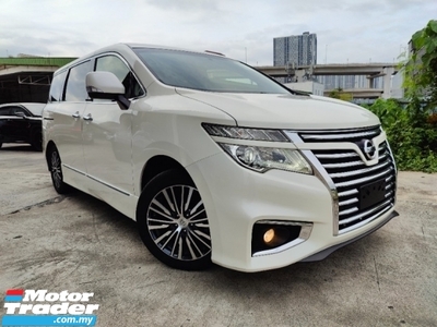 2018 NISSAN ELGRAND 250 HIGHWAY STAR S WHITE COLOR SPECIAL OFFER UNREG