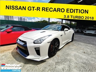 2018 NISSAN GT-R GTR RECARO EDITION