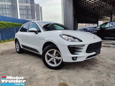 2018 PORSCHE MACAN 2.0 JAPAN WHITE 33K MILEAGE ONLY CHEAPEST DEAL
