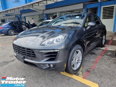 2018 PORSCHE MACAN 2.0 Sport Chrono Package Paddle Shifter Convert Facelift Reverse camera Power boot Unregistered