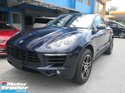 2018 PORSCHE MACAN 2.0 Turbo JAPAN Year 2018 Unreg Converted FACELIFT ((( Free One Year Warranty )))
