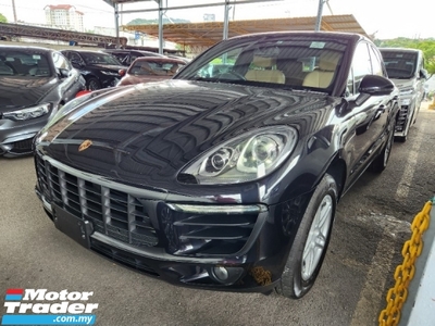 2018 PORSCHE MACAN Grade 4.5 PDLS Headlamp 2 Memory Seat Keyless Entry Start No Processing Fee No Extra Charges Unreg