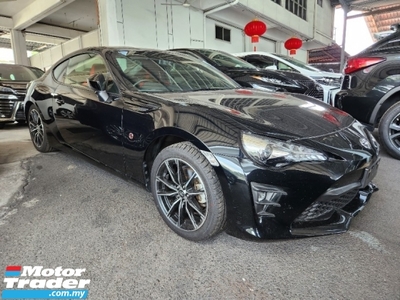 2018 TOYOTA 86 GT Edition New Facelift (Grade 4) Daytime LED Push Start Button Paddle Shift 5 Years Warranty Unreg