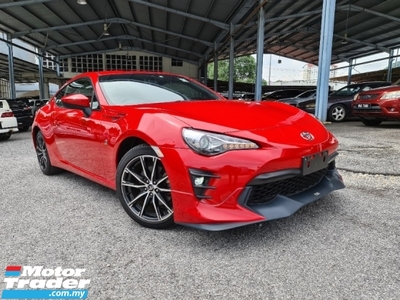 2018 TOYOTA 86 GT Edition New Facelift Grade 4.5 Daytime Running LED Push Start Button Paddle Shift Bucket Seat