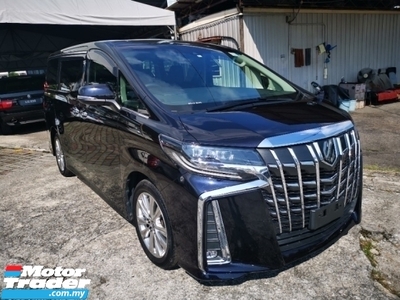 2018 TOYOTA ALPHARD 2.5 S 8 SEATER S/ROOF 360 CAMERA