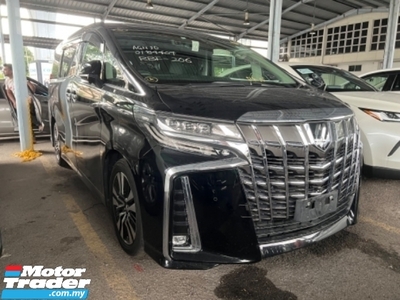 2018 TOYOTA ALPHARD 2.5 SC SUNROOF MOONROOF DIM SYSTEM ANDROID PLAYER 360 SURROUND CAMERA POWER BOOT