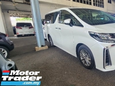 2018 TOYOTA ALPHARD 2.5 SC SUNROOF NO HIDDEN CHARGES
