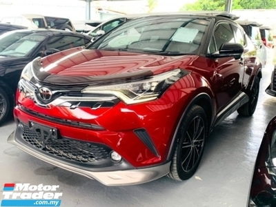 2018 TOYOTA C-HR CHR 1.2 GT 4WD,FULL BODYKIT,LOW MILEAGE,ORIGINAL CONDITION,8 UNIT READY STOCK 4WD AND MODE NERO