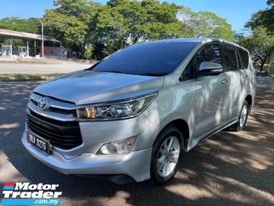 2018 TOYOTA INNOVA 2.0 G (A) Full Service Record Clean and Tidy