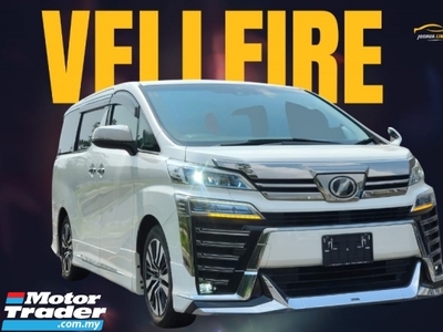 2018 TOYOTA VELLFIRE 2.5 Z G EDITION RAYASALE✅2018 Toyota VELLFIRE 2.5