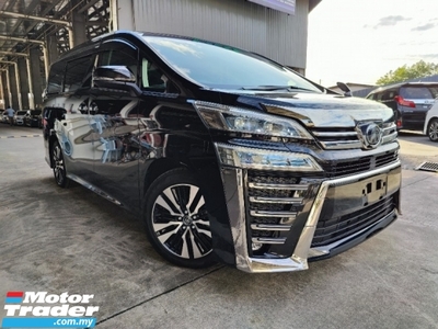 2018 TOYOTA VELLFIRE 2.5 ZG 2LED SEQUENTIAL SIGNAL CHEAPEST OFFER UNREG