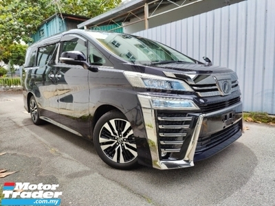 2018 TOYOTA VELLFIRE 2.5 ZG 3 LED SPECIAL OFFER UNREG CHEAPEST IN TOWN