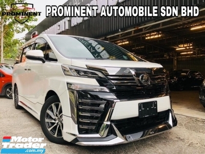 2018 TOYOTA VELLFIRE 3.5 EL MODELLISTA WTY 2023 2018,CRYSTAL WHITE, 7 SEATER PILOT SEATS,SUN MOON ROOF,ONE OF DATO OWNER