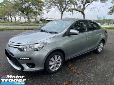 2018 TOYOTA VIOS 1.5 J FACELIFT (A)FULL SERVICE RECORD BY TOYOTA