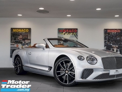 2019 BENTLEY CONTINENTAL GTC W12 6.0 TANNED LEATHER INTERIOR