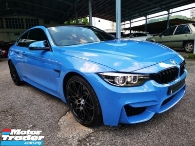 2019 BMW M4 3.0 COUPE COMPETITION PACKAGE UK SPEC 450PS