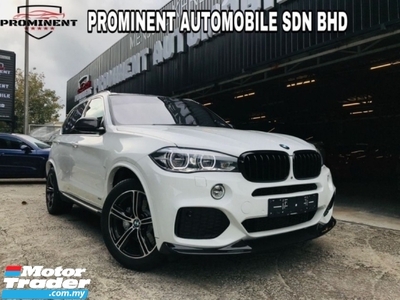 2019 BMW X5 2.0 M-SPORT WTY 2025 2020,CRYSTAL WHITE PANAROMIC ROOF,REVERSE CAMERA,POWER BOOT, 1 DATO OWNER