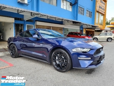 2019 FORD MUSTANG 2.3 Turbo New Facelift 10 Speed Transmission Full Digital Meter B&O Sound Sport Exhaust High Loan