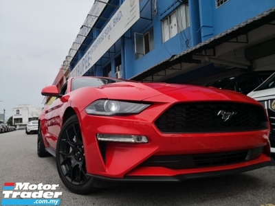 2019 FORD MUSTANG YEAR MADE 2019 Unreg Ford MUSTANG 2.3 Coupe NEW FACELIFT 10speeds RaceTrack