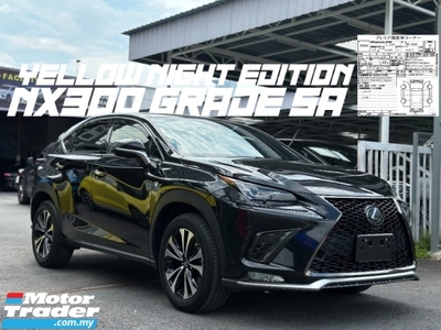 2019 LEXUS NX300 2.0 F SPORT Grade 5A with Black & Yellow Leather