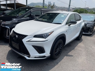2019 LEXUS NX300 2.0t F SPORT 360 SURROUND CAMERA POWER BOOT ELECTRIC MEMORY BUCKET LEATHER SEATS