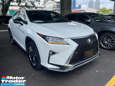 2019 LEXUS RX300 2.0 235HP SUNROOF 360 SURROUND CAMERA POWER BOOT 2 ELECTRIC SPORT LEATHER SEATS