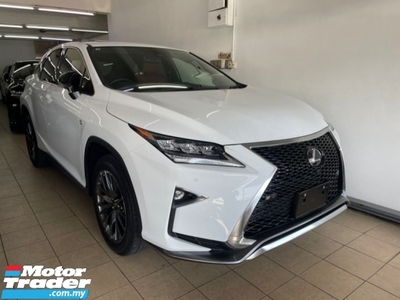 2019 LEXUS RX300 2.0 F SPORT 360 SURROUND CAMERA BLIND SPORT SENSOR 4 ELECTRIC RED LEATHER SEATS FREE 5 YEARS WARRANT