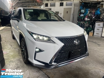 2019 LEXUS RX300 2.0t Sunroof Power Boot Head Up Display 20 Sport Wheel 4WD Memory Electric Leather Seats