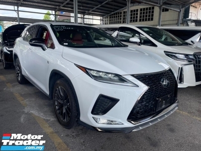 2019 LEXUS RX300 F SPORT FACELIFT 3 LED HEADLAMPS POWER BOOT REVERSE CAMERA 2 ELECTRIC MEMORY LEATHER SPORT SEATS 20