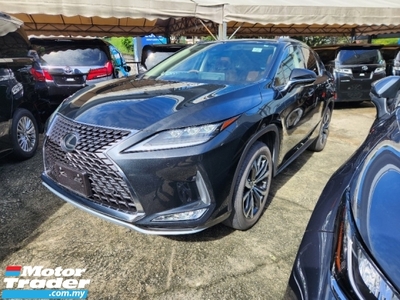 2019 LEXUS RX300 Luxury Full Spec 3 LED (Grade 4) Panoramic Roof 360 Surround Camera Head Up Display Rear Auto Seat