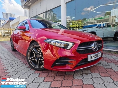 2019 MERCEDES-BENZ A35 AMG UK SPEC RED COLOR SPECIAL PROMO UNREG CHEAPEST