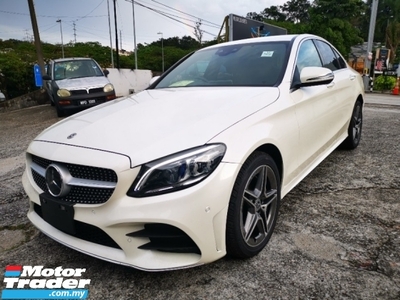 2019 MERCEDES-BENZ C-CLASS 200 1.5 AMG Line Japan Spec 18,000km Done Only