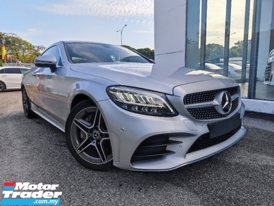 2019 MERCEDES-BENZ C-CLASS C300 AMG COUPE SILVER UK SPEC CHEAPEST OFFER UNREG