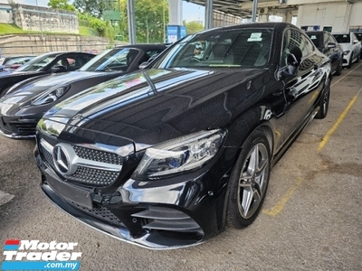 2019 MERCEDES-BENZ C-CLASS C300 Coupe Digital Meter Multibeam LED Power Seats Unregistered