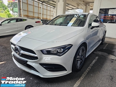 2019 MERCEDES-BENZ CLA 200 AMG Digital Meter LED Headlight Paddle Shifter Dynamic Drive Select Unregistered
