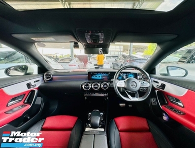 2019 MERCEDES-BENZ CLA CLA250 2.0 COUPE AMG LINE UNREGISTER 2019 YEAR,PANAROMIC,2 MEMORY SEAT,HUD,2 TONE INTERIOR COLOUR.