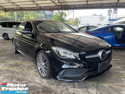 2019 MERCEDES-BENZ CLA Unreg Mercedes Benz CLA180 1.6 Turbo Came Panaromic Roof LED Light Electric Seats Paddle Shift 7Spee