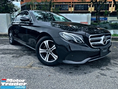 2019 MERCEDES-BENZ E-CLASS E200 AVG FREE 5 YRS WARRANTY 888 PROCESSING ONLY