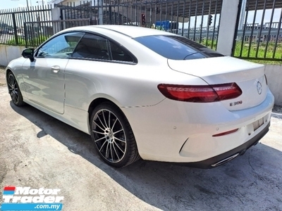2019 MERCEDES-BENZ E-CLASS E300 2.0 AMG Line Coupe 2019 YEAR UNREGISTER. DYNAMIC SELECT SYSTEM AMBIENT LIGHT.