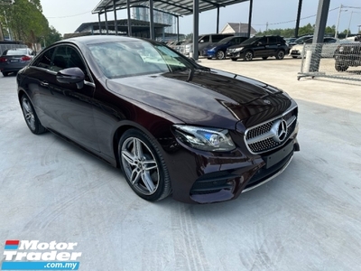 2019 MERCEDES-BENZ E300 COUPE AMG line PERFECT CONDITION MUST VIEW