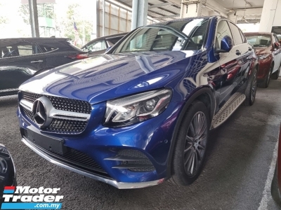 2019 MERCEDES-BENZ GLC 250 AMG Coupe 4Matic Sunroof Memory seat Keyless Entry 360 camera Unregistered