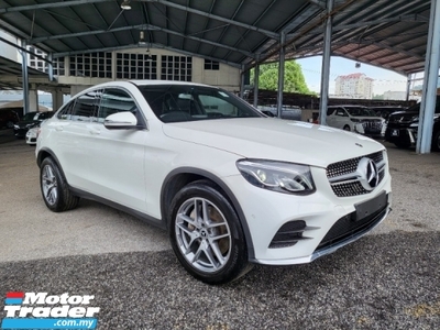 2019 MERCEDES-BENZ GLC GLC250 AMG Coupe 4MATIC 9G-Tronic No Processing Fee No Extra Charges Push Start Power Boot Unreg