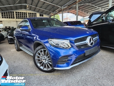 2019 MERCEDES-BENZ GLC GLC250 AMG Premium Coupe 4MATIC 360 Surround Camera Keyless Entry 2 Memory Seat Sun Roof Power Boot