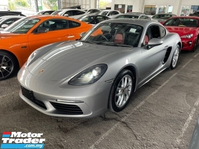 2019 PORSCHE 718 2.0L TURBOCHARGED 300 HP AND 280 lb-ft KEYLESS SMART ENTRY DAYLIGHT LED LEATHER SEATS